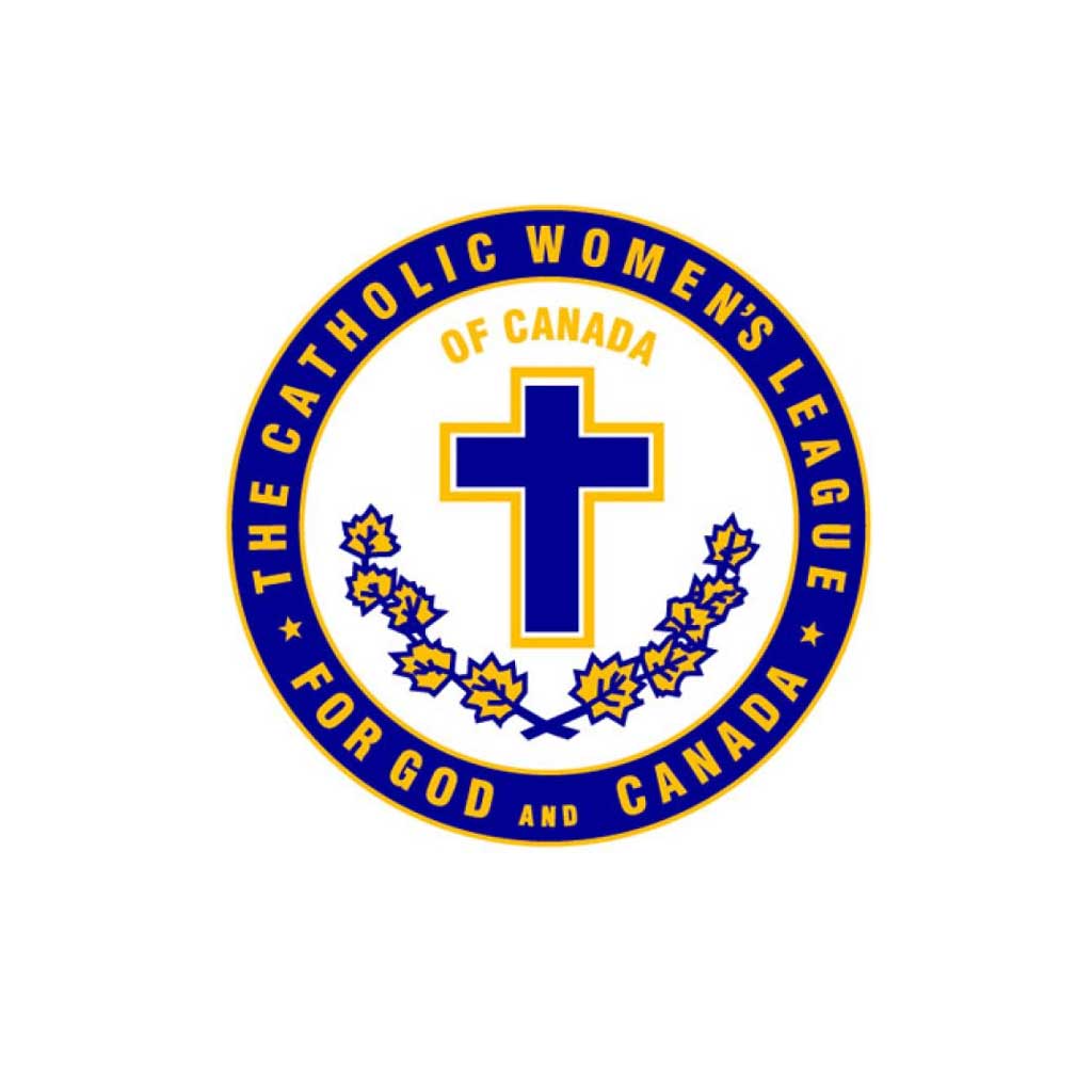 The logo for the catholic womens league of canada