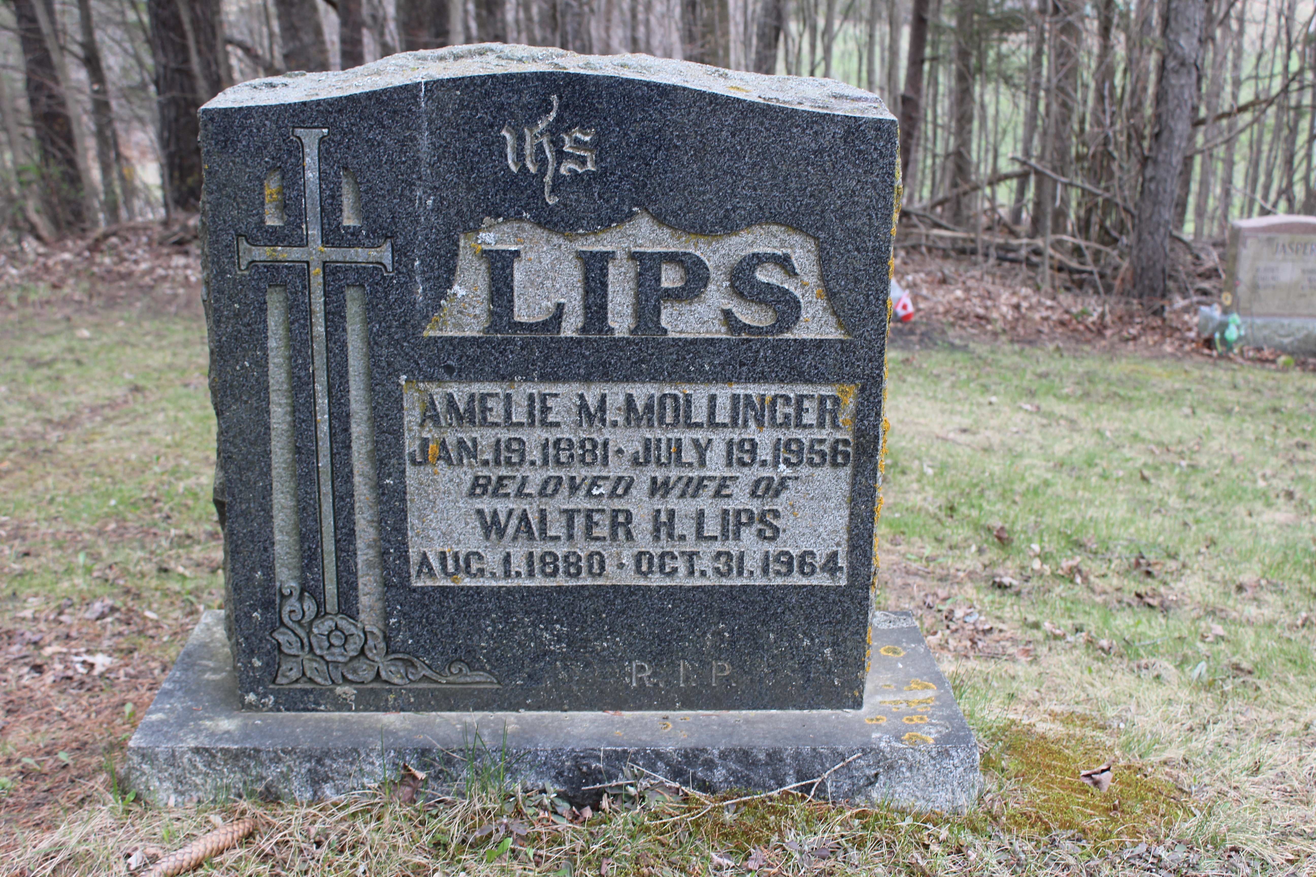 Walter Lips and Amelie Mollinger